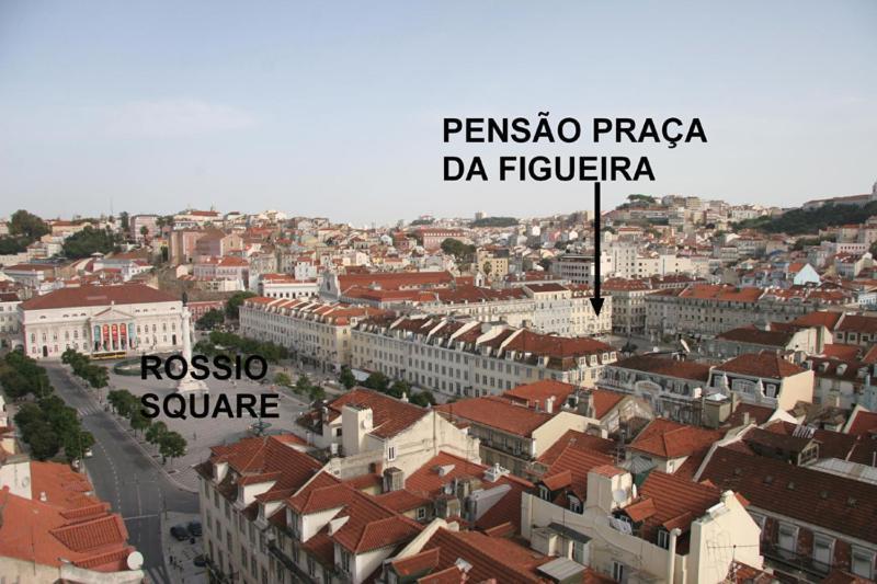 Pensao Praca Da Figueira Otel Lisboa Dış mekan fotoğraf